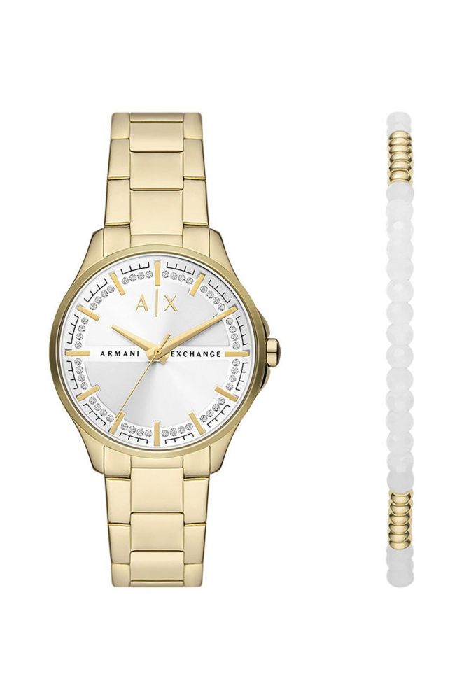 Годинник Armani Exchange жіночий колір золотий (2760909)