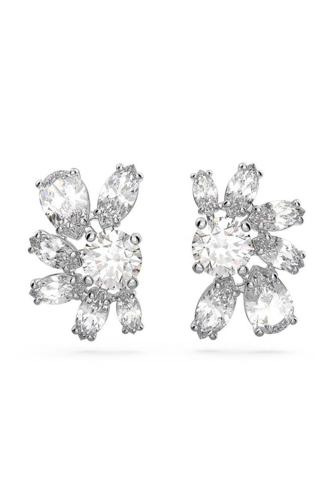 Сережки Swarovski GEMA колір срібний (3656134)