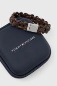 Шкіряний браслет Tommy Hilfiger чоловічий колір коричневий (3396024)