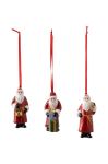 Набір ялинкових прикрас Villeroy & Boch Nostalgic Ornaments 3-pack колір барвистий