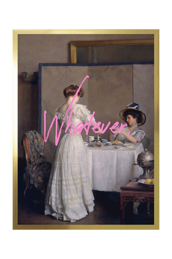 Настінна декорація в рамі 53 x 73 cm колір барвистий (3584357)