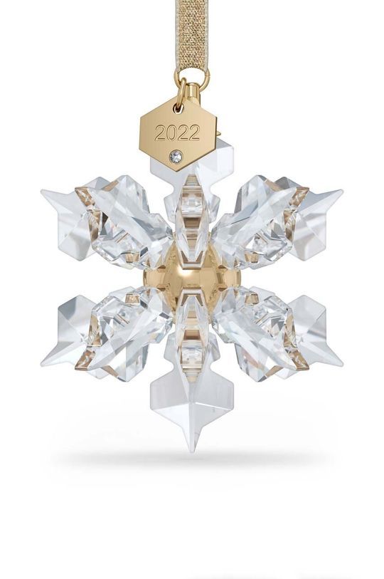 Декорація Swarovski Annual Edition Ornament 2022 3D колір прозорий