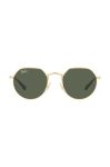 Дитячі сонцезахисні окуляри Ray-Ban Junior Jack колір зелений 0RJ9565S