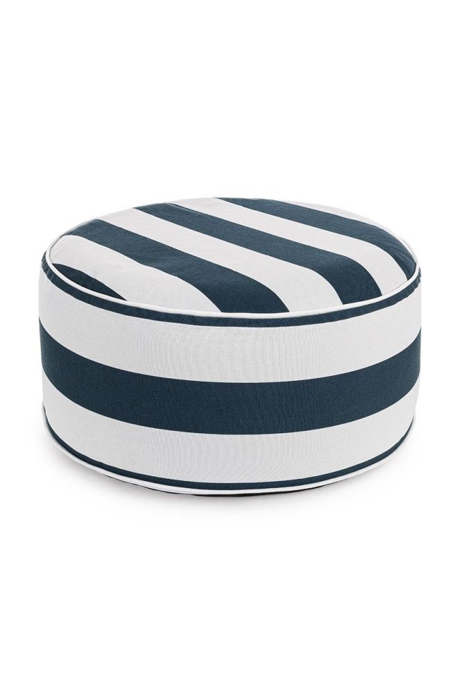 Bizzotto Надувний пуф Stripes колір блакитний
