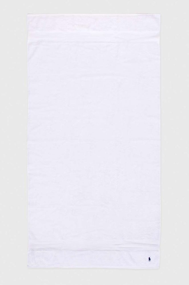 Великий бавовняний рушник Ralph Lauren Bath Sheet Player 75 x 140 cm колір білий