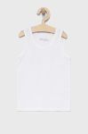 Дитяча футболка United Colors of Benetton колір білий однотонна (2032718)