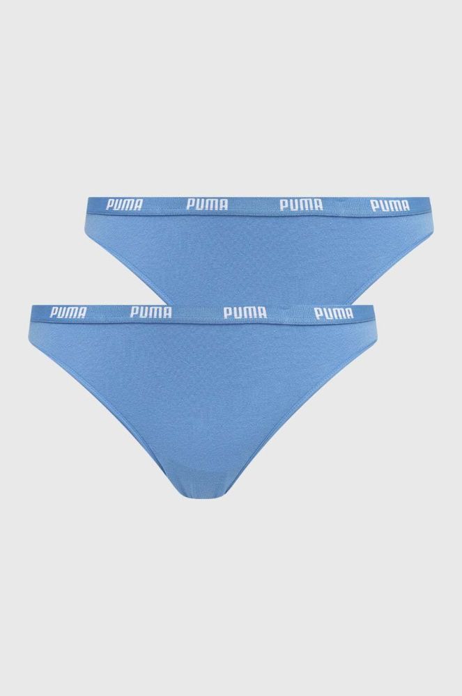 Труси Puma 2-pack колір блакитний (3653226)