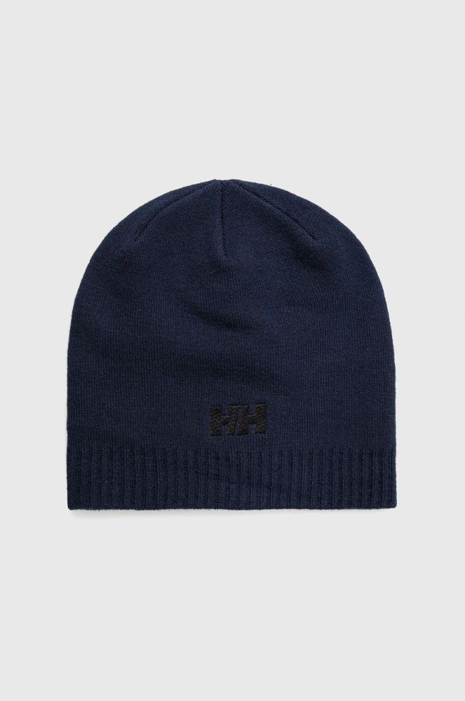 Шапка Helly Hansen колір синій з тонкого трикотажу 57502-990