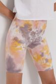 Шорти Vans жіночі візерунок висока посадка колір барвистий (1728626)