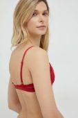 Бюстгальтер United Colors of Benetton колір червоний мереживо