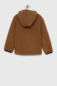 Дитяча кофта Protest колір коричневий з капюшоном однотонна (2829198)