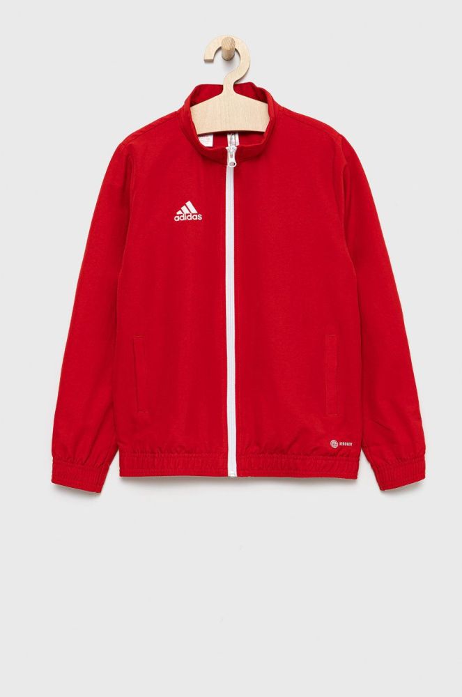 Дитяча куртка adidas Performance H57540 колір червоний