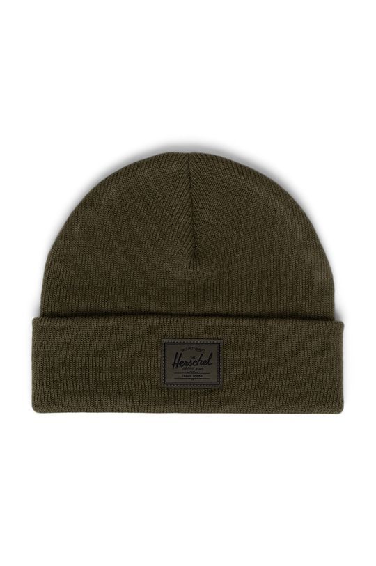 Шапка Herschel колір зелений (2558439)