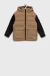 Дитяча куртка United Colors of Benetton колір коричневий (2680997)