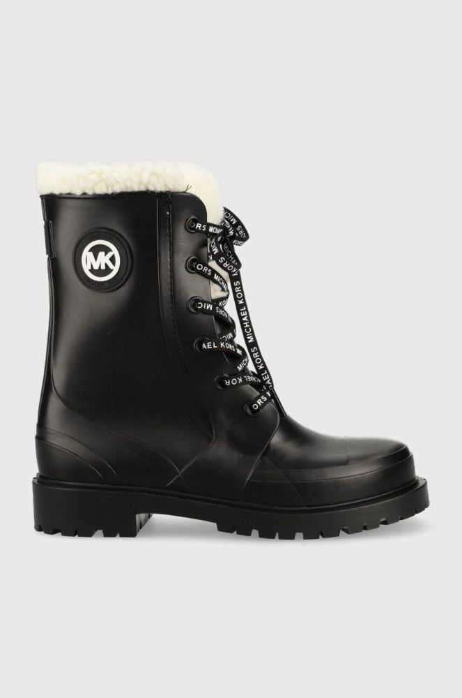 Гумові чоботи MICHAEL Michael Kors Montaigne жіночі колір чорний (2738134)