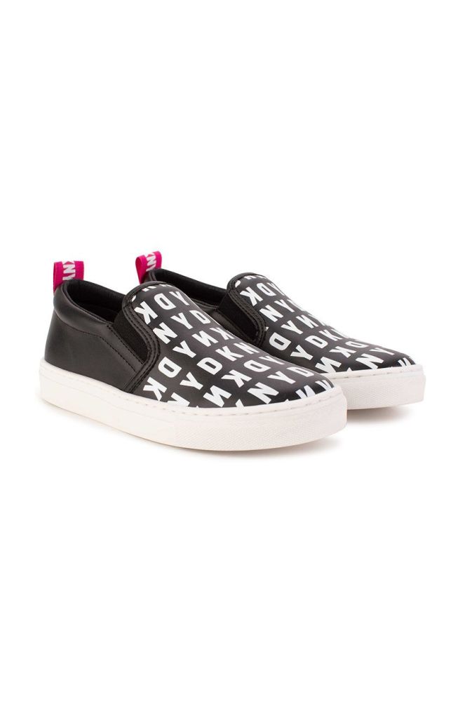 Дитячі кеди Dkny колір чорний (2560804)