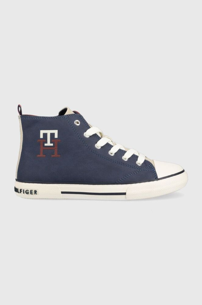 Дитячі кеди Tommy Hilfiger колір блакитний (2604390)