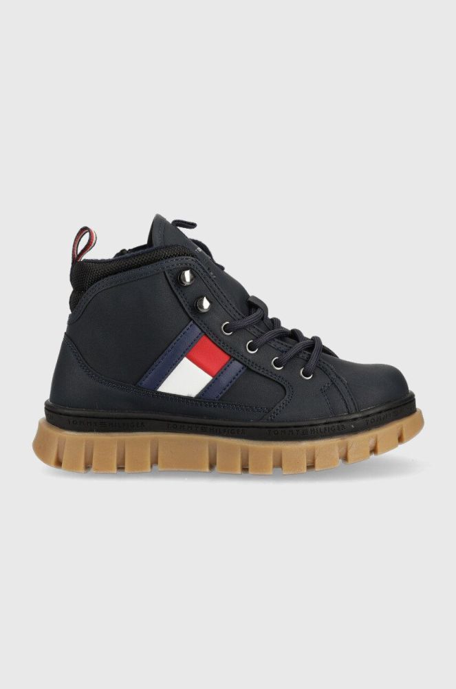 Дитячі черевики Tommy Hilfiger колір синій (2783654)