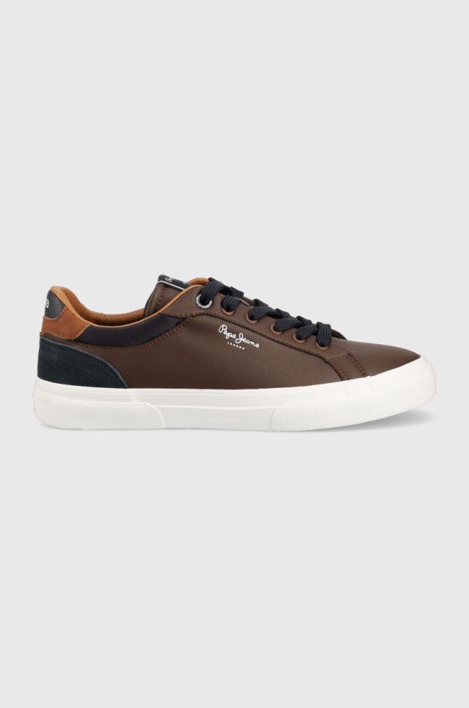 Кросівки Pepe Jeans Kenton Court колір коричневий