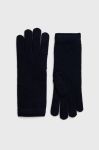 Рукавички з домішкою вовни Tommy Hilfiger жіночі колір синій