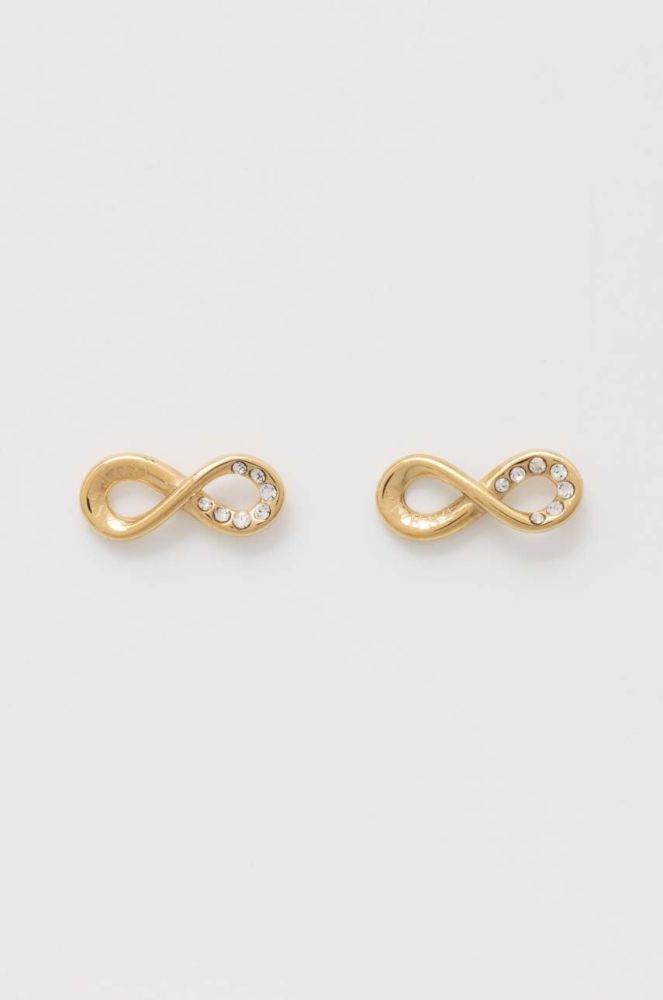 Сережки Guess колір золотий (3577309)