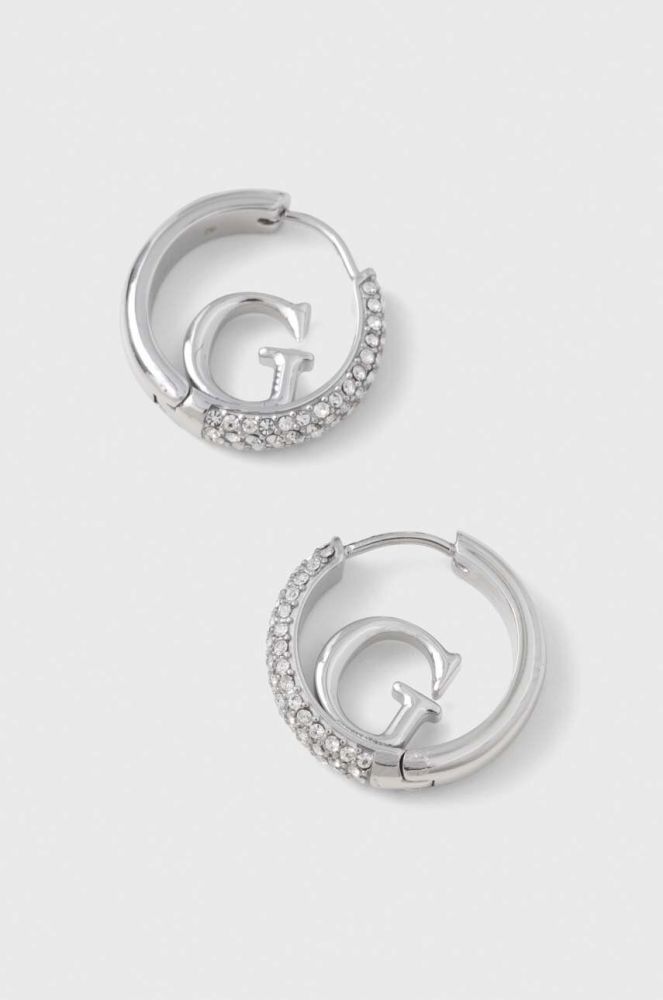 Сережки Guess колір срібний (3559256)