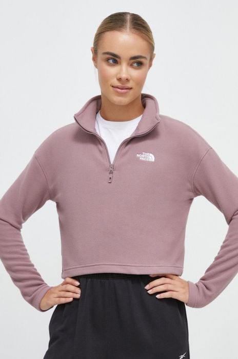 Кофта The North Face жіноча колір фіолетовий однотонна (3574171)