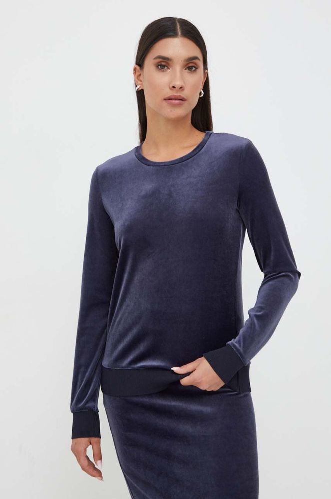 Лонгслів Max Mara Leisure колір синій