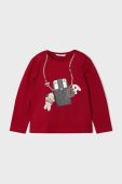 Дитячий лонгслів Mayoral колір червоний (3414650)