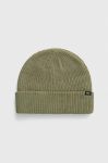 Шапка Vans колір зелений з товстого трикотажу (3557806)