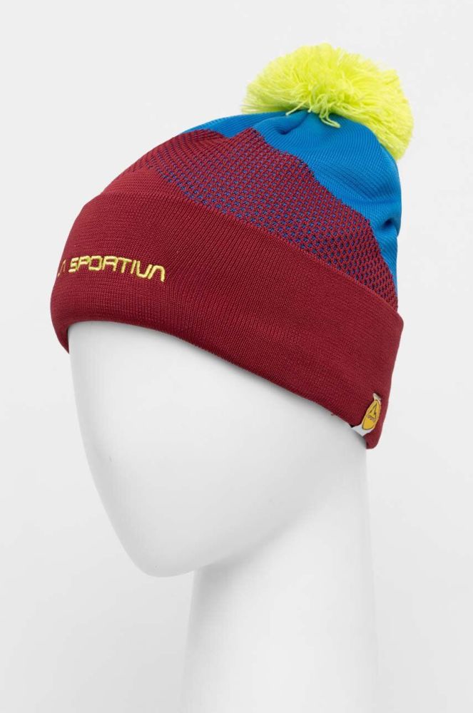 Шапка LA Sportiva Knitty колір червоний