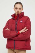 Пухова куртка Tommy Jeans жіноча колір бордовий зимова (3374867)