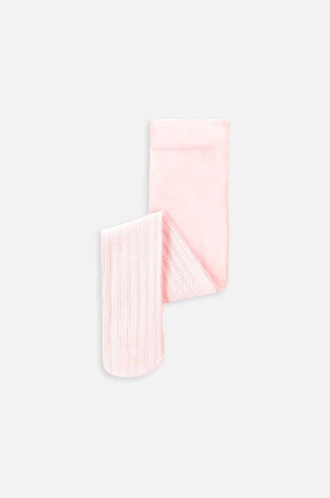 Дитячі колготки Coccodrillo ZC3380303TMC TIGHT MICROFIBRE COLORFUL колір рожевий