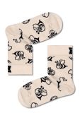 Дитячі шкарпетки Happy Socks Small Friends 3-pack колір жовтий