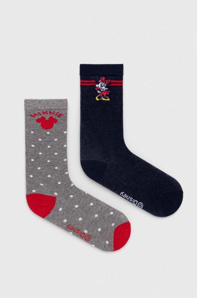 Дитячі шкарпетки zippy x Disney 2-pack колір синій