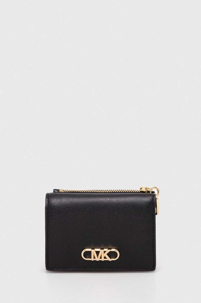 Шкіряний гаманець MICHAEL Michael Kors жіночий колір чорний (3633223)