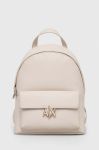 Рюкзак Armani Exchange жіночий малий однотонний колір бежевий