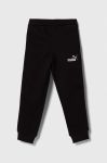 Дитячі спортивні штани Puma ESS+ Sweatpants FL cl G колір чорний однотонні