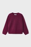 Дитячий светр Mayoral колір бордовий легкий (3547903)