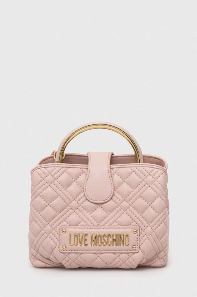 Сумочка Love Moschino колір рожевий (3384211)