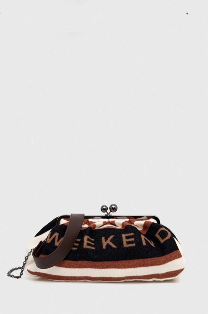 Вовняна сумка Weekend Max Mara колір барвистий