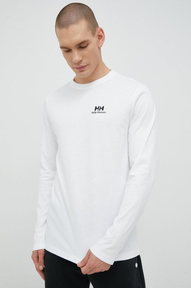 Helly Hansen Лонгслів колір білий