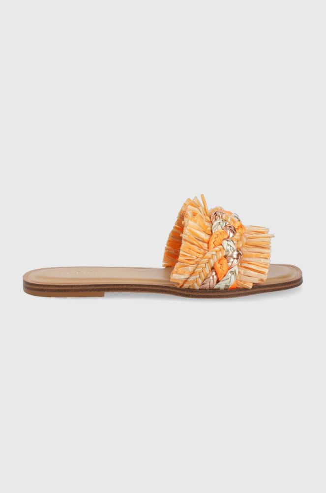 Шльопанці Aldo Rattana жіночі колір помаранчевий