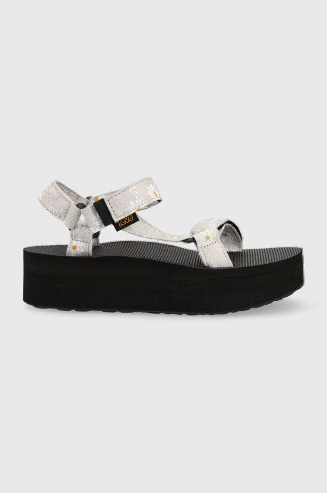 Сандалі Teva жіночі колір сірий на платформі 1125203.GREY-GREY