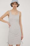 Сукня Noisy May колір сірий mini облягаюча