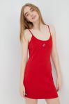 Сукня Superdry колір червоний mini облягаюча