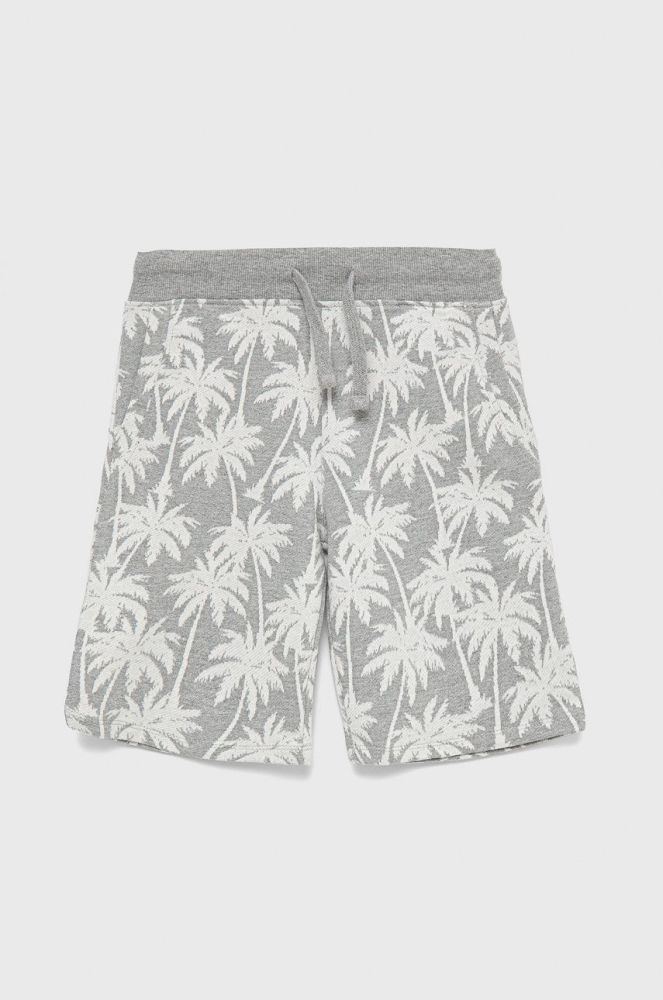 Дитячі шорти Guess колір сірий регульована талія (2334121)