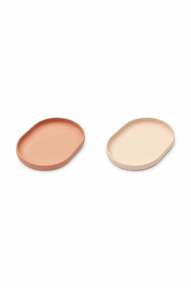 Тарілка Liewood 2-pack колір помаранчевий (3008082)