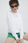 Кофта Tommy Jeans жіноча колір білий з аплікацією (3081420)