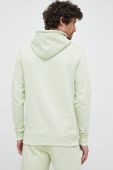 Бавовняна кофта PS Paul Smith чоловіча колір зелений з капюшоном однотонна (2995688)